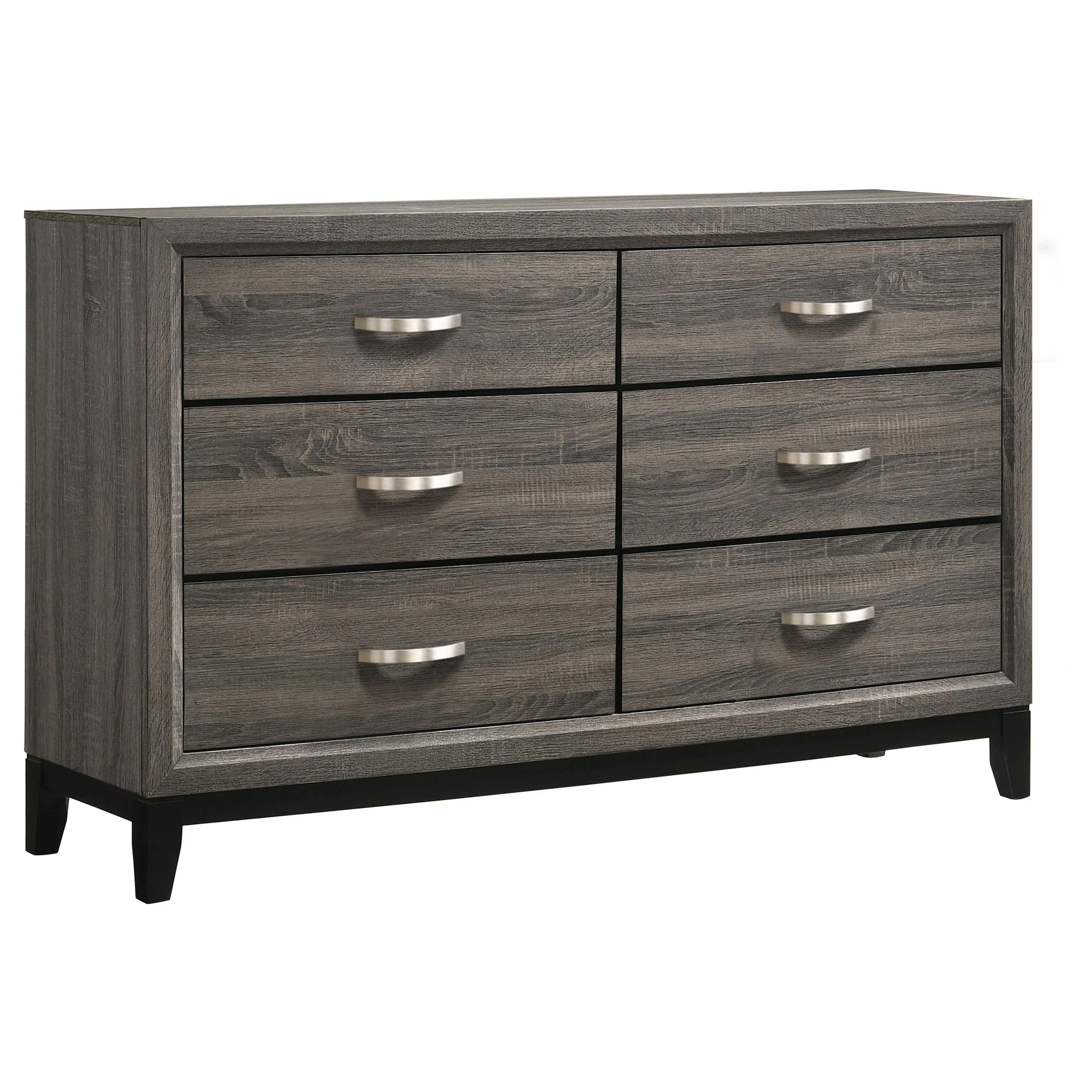 Coaster Furniture Watson 212423 6-Drawer Dresser – Grey Oak