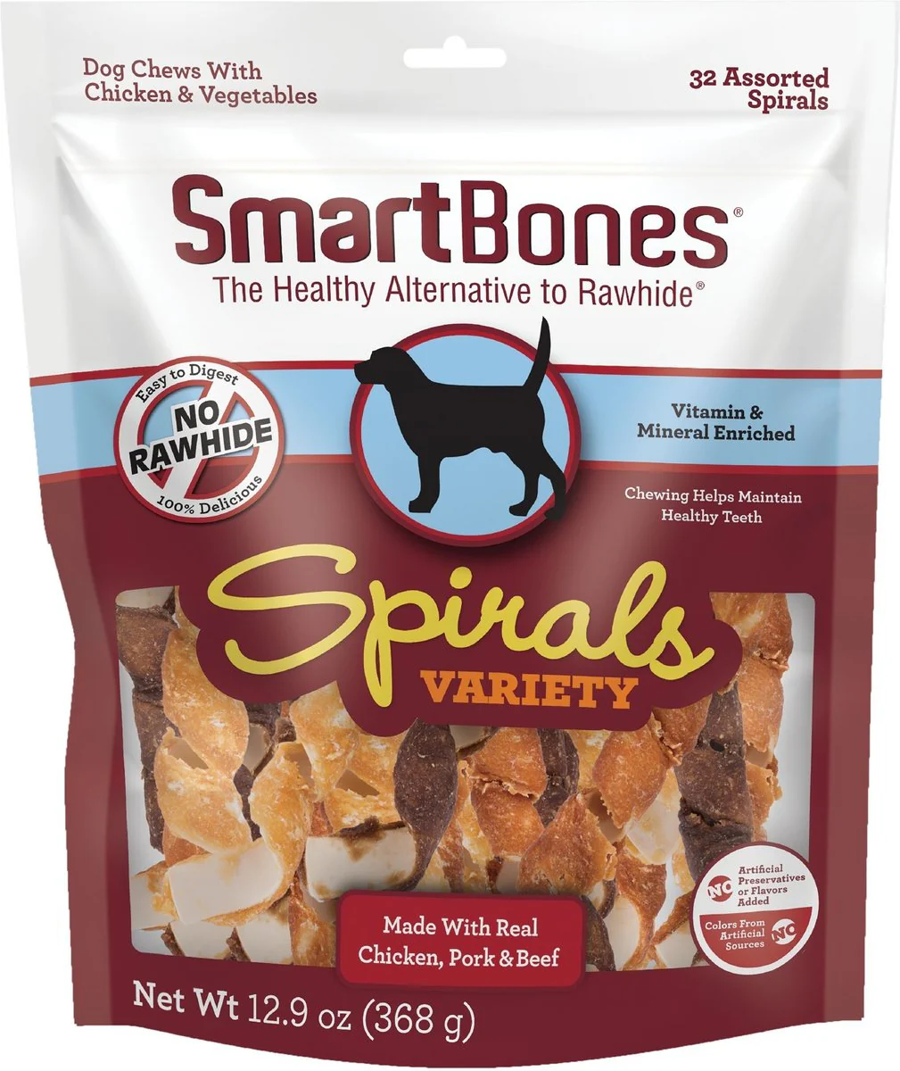 SmartBones Spirals 12.9oz Variety Pack - Image 1