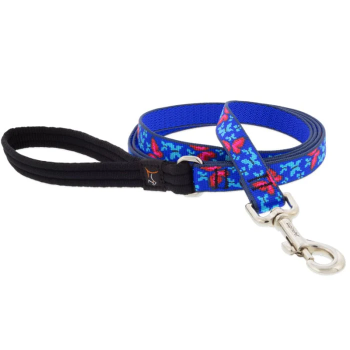 Lupine Pet Dog 6 Ft Long 3/4 In Leash Original Designs Social Butterfly - Image 1