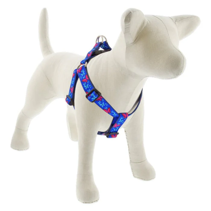 Lupine Pet Dog 1 In Wide 24-38 In Step  In Harness Original Designs Social Butterfly - Image 1