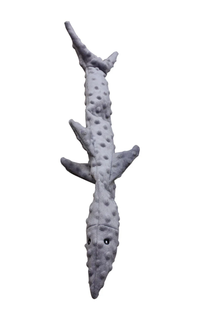 Spot Ethical Pet Dog Toy Skinneeez Extreme Triple Squeak Shark 25In - Image 1