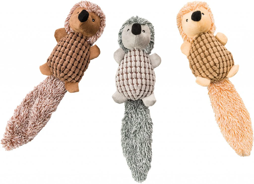 Spot Ethical Pet Dog Toy Long Tail Hedgehogs 16In Assorted - Image 1