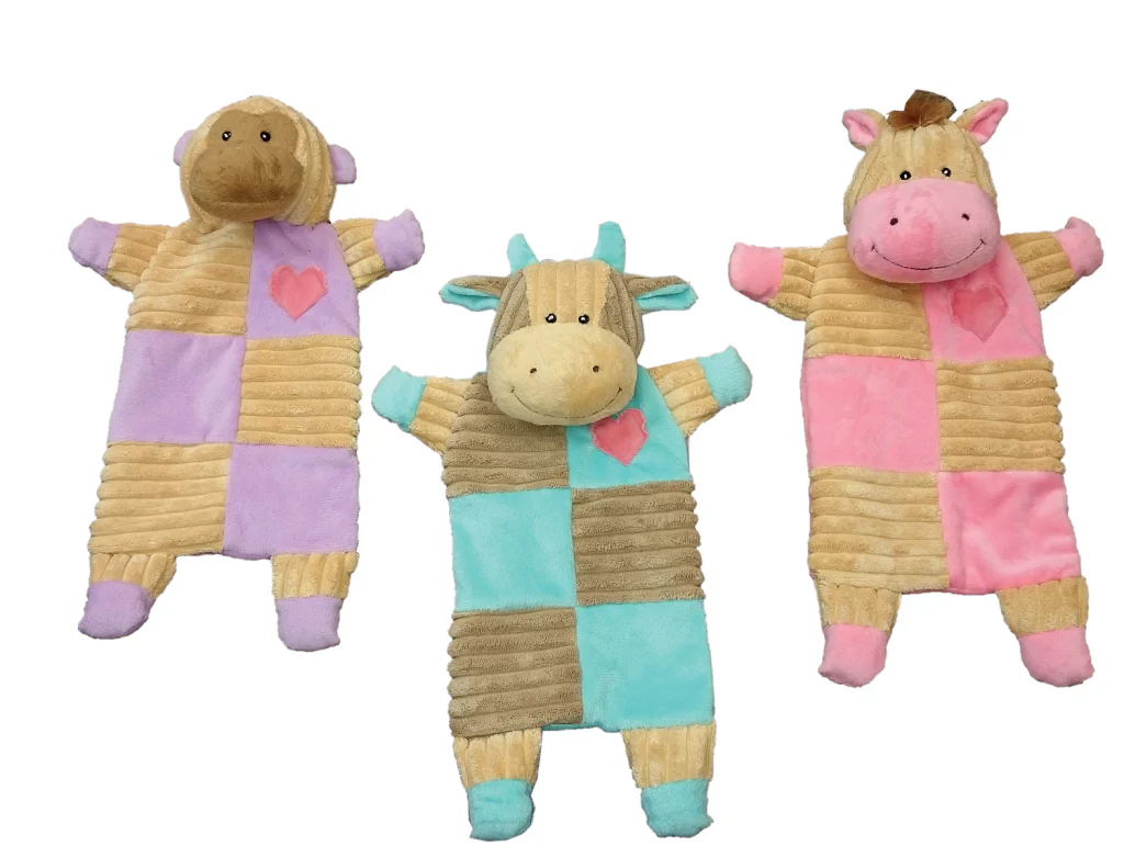 Spot Ethical Pet Dog Toy Soothers Crinkle Toys 13In Assorted - Image 1