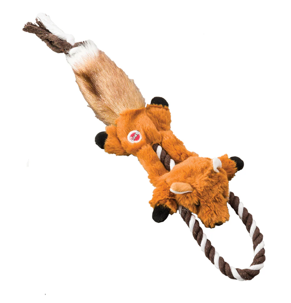 Spot Ethical Pet Dog Toy Mini Skinneeez Tugs Fox 14In - Image 1