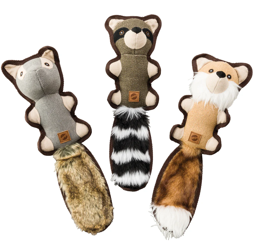Spot Ethical Pet Dog Toy Dura Fused Hemp Friends 18In Assorted - Image 1