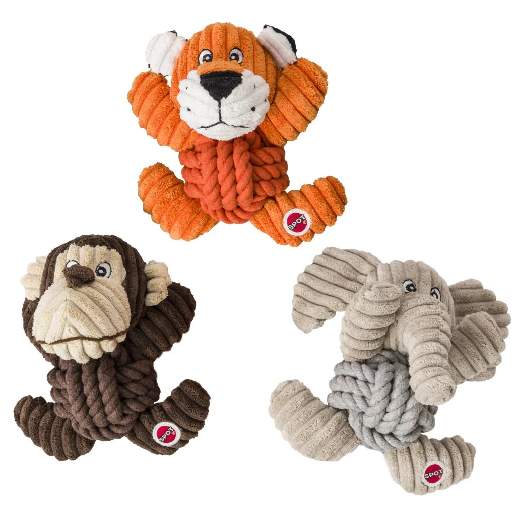 Spot Ethical Pet Dog Toy Knot For Nothin’ 6.5In Assorted - Image 1