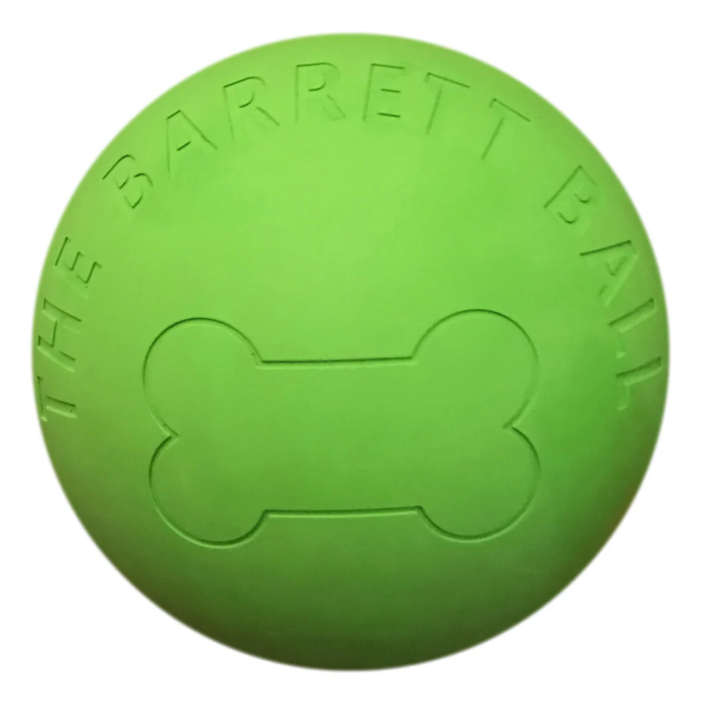 Spot Ethical Pet Dog Toy The Barrett Ball 5In Green - Image 1