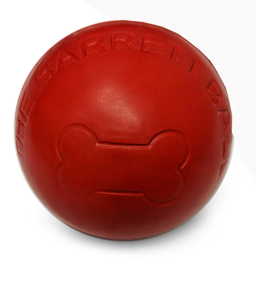 Spot Ethical Pet Dog Toy The Barrett Ball 2.5In Red - Image 1