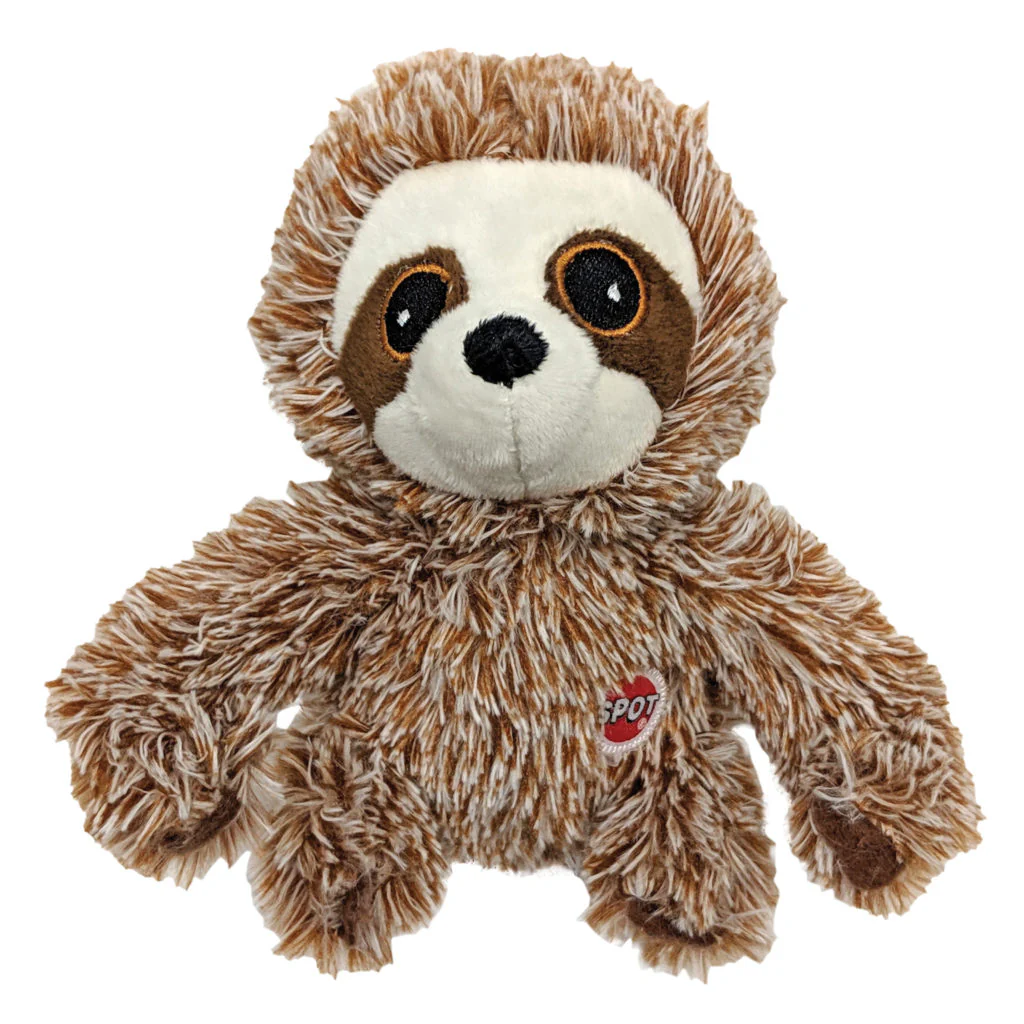 Spot Ethical Pet Dog Toy Fun Sloth Plush 7In Assorted - Image 1