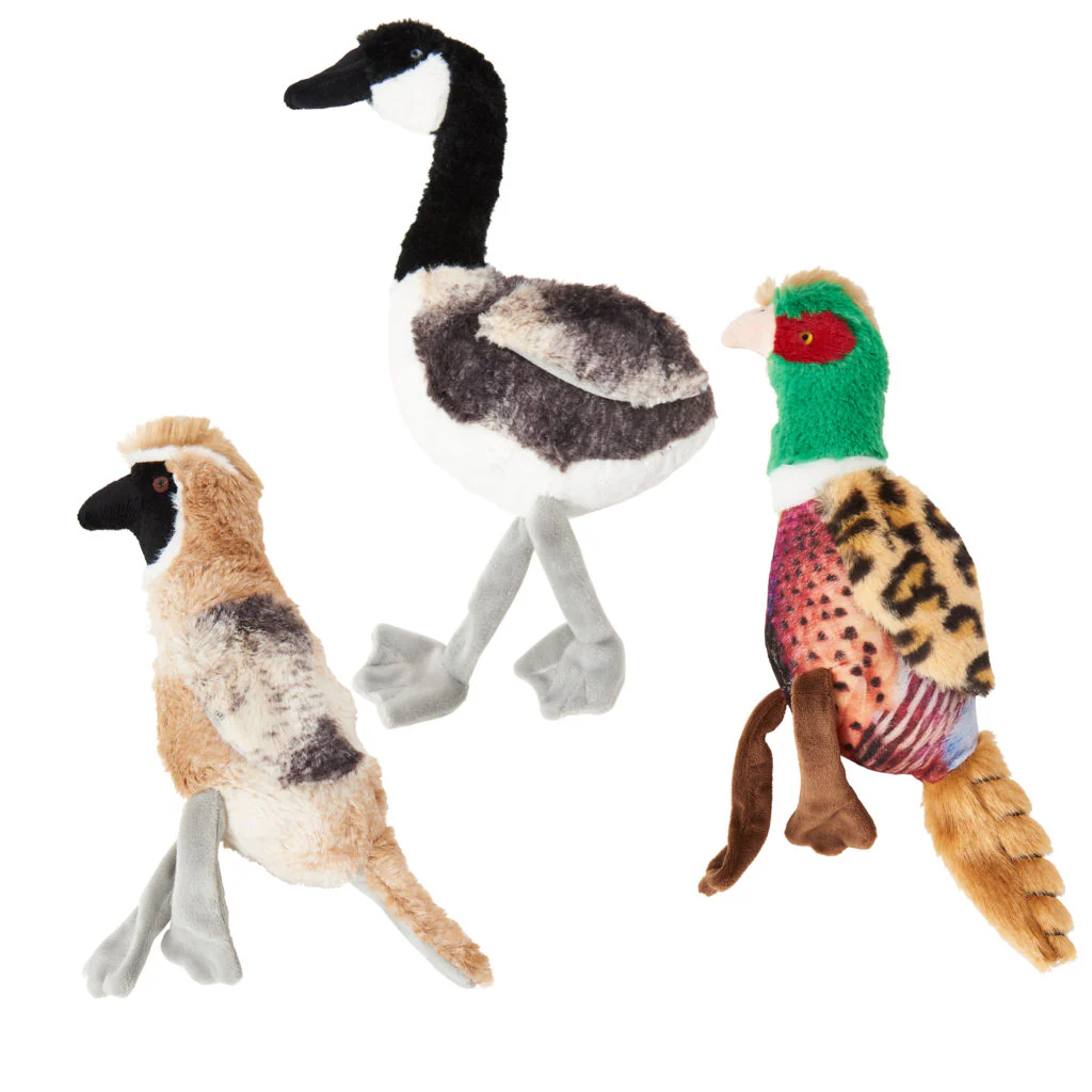 Spot Ethical Pet Dog Toy Bird Calls Plush 12In Assorted - Image 1