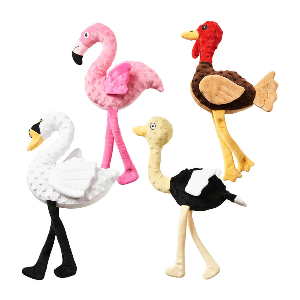 Spot Ethical Pet Dog Toy Love The Earth Plush Birds Large 18In Assorted - Image 1
