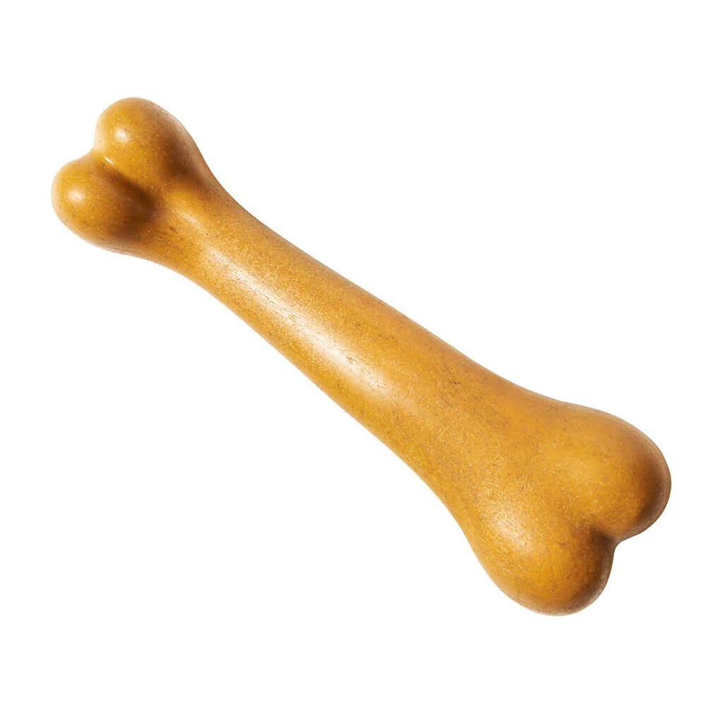 Spot Ethical Pet Dog Chew Bambone Peanut Butter Dino Bone 7.25in - Image 1