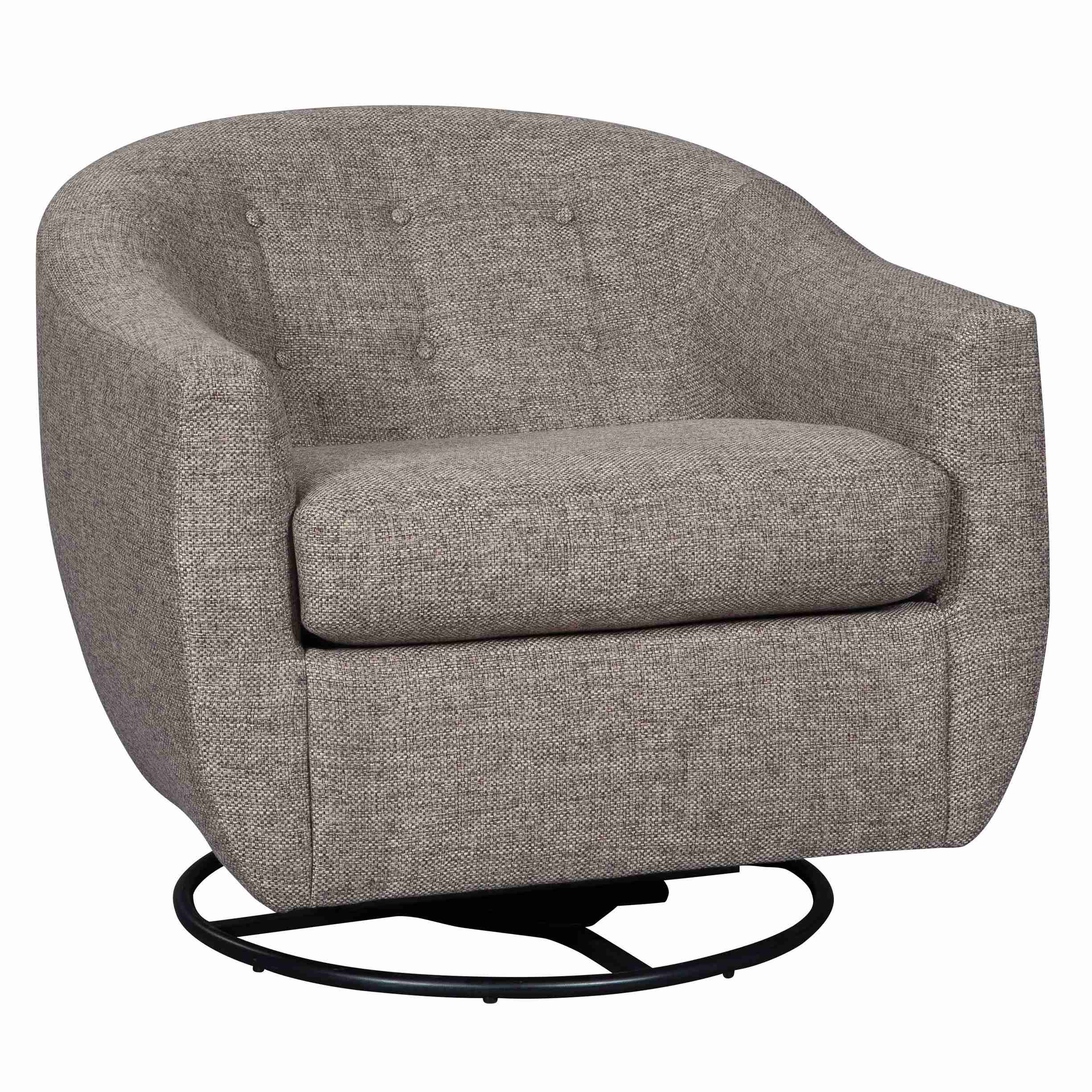 Signature Design by Ashley Upshur Swivel Glider Fabric Accent Chair A3000003