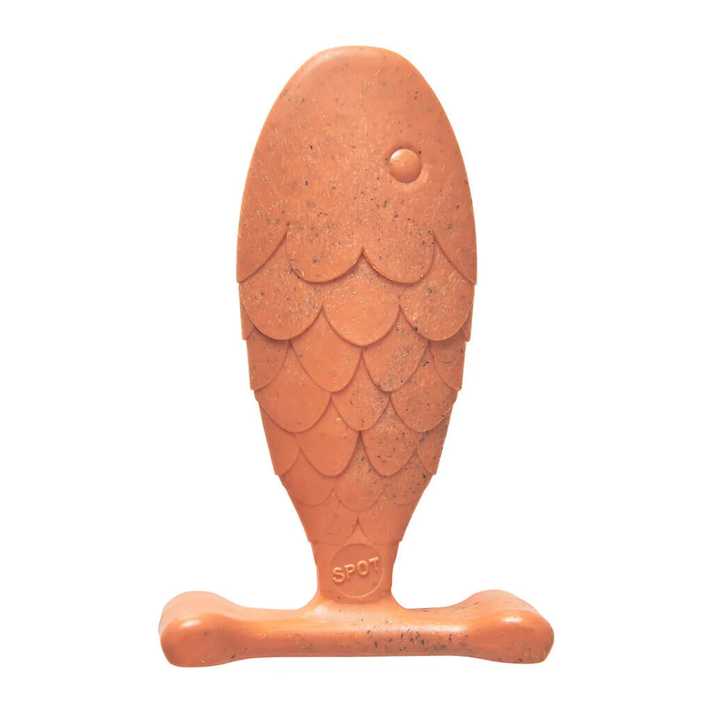 Spot Ethical Pet Dog Chew Bambone Salmon Fish 7in - Image 1