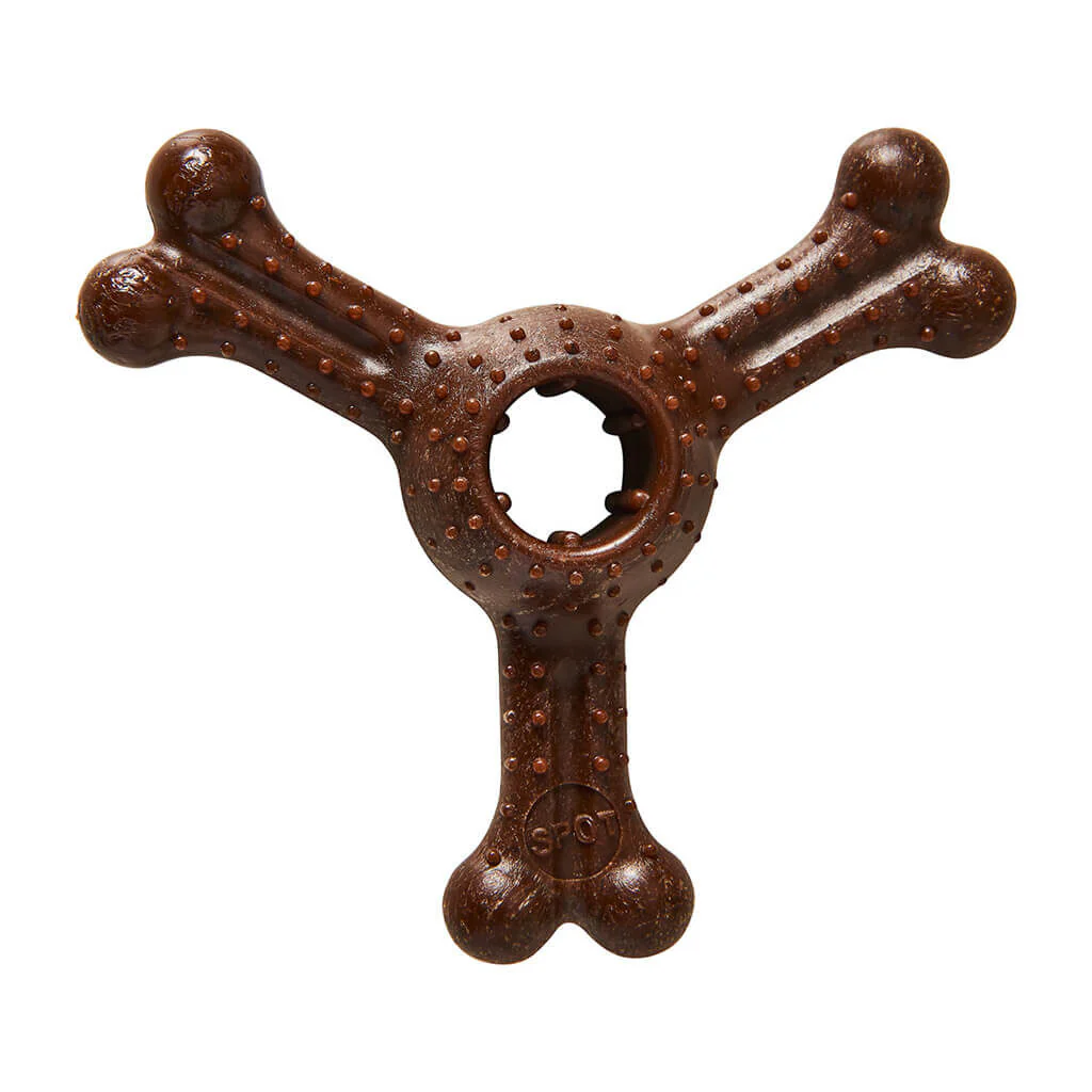 Spot Ethical Pet Dog Chew Bambone Bison Triple Chew 4in - Image 1