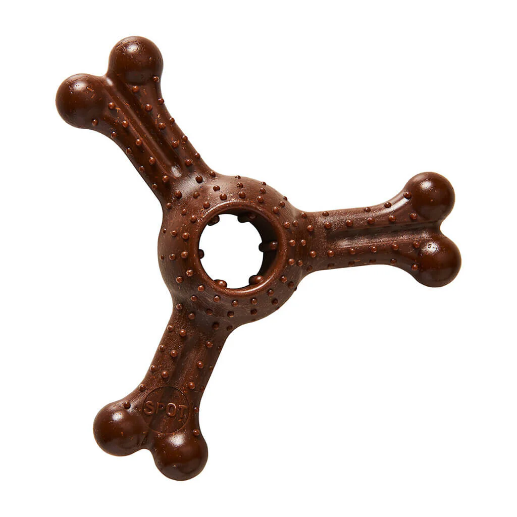 Spot Ethical Pet Dog Chew Bambone Bison Triple Chew 7in - Image 1