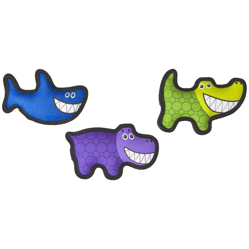 Ethical Pet Spot Dog Toy Dura-fuse Rubber Ballistic 7.5in Assorted - Image 1