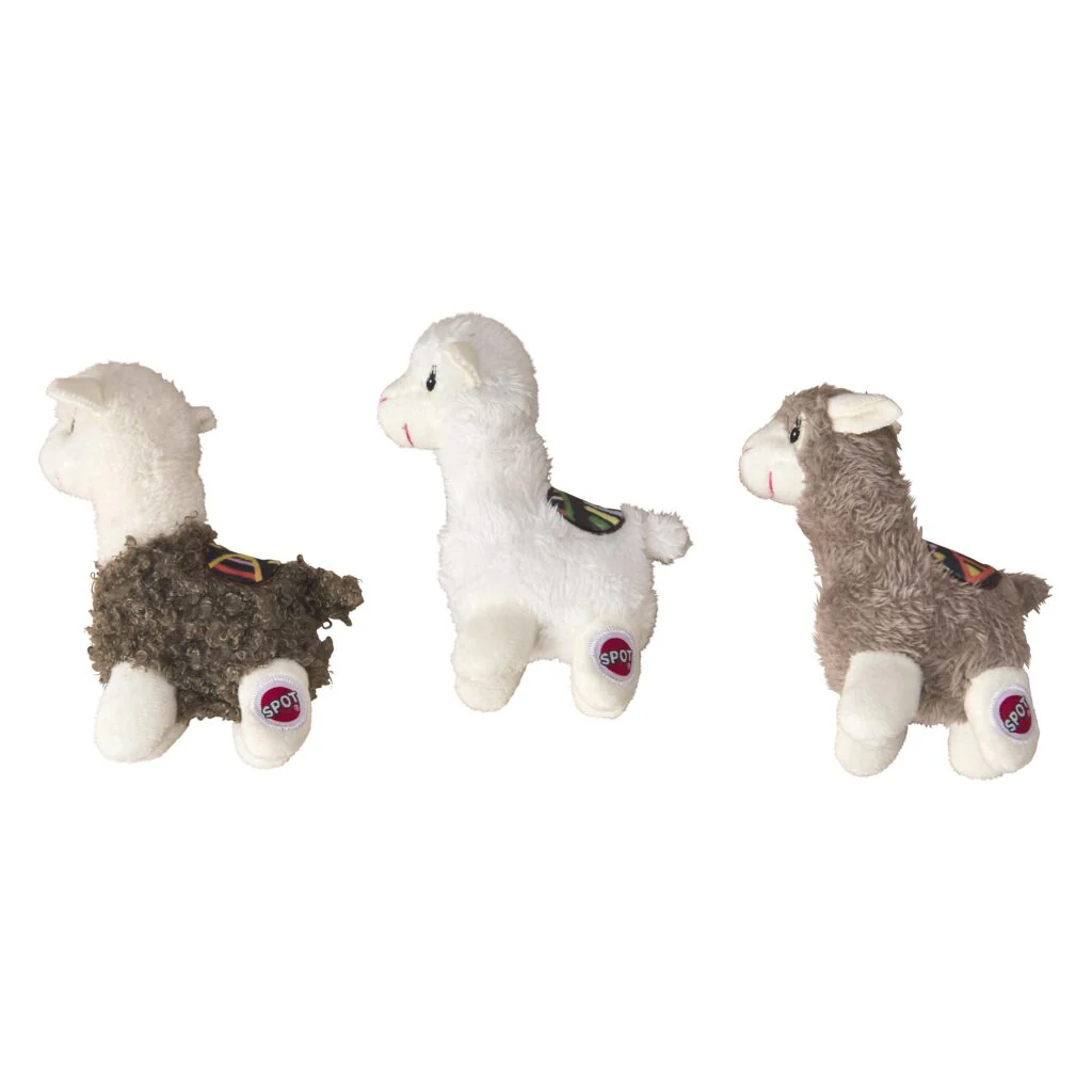 Spot Ethical Pet Dog Toy Lil Spots Yo Lama 5.5In Assorted - Image 1