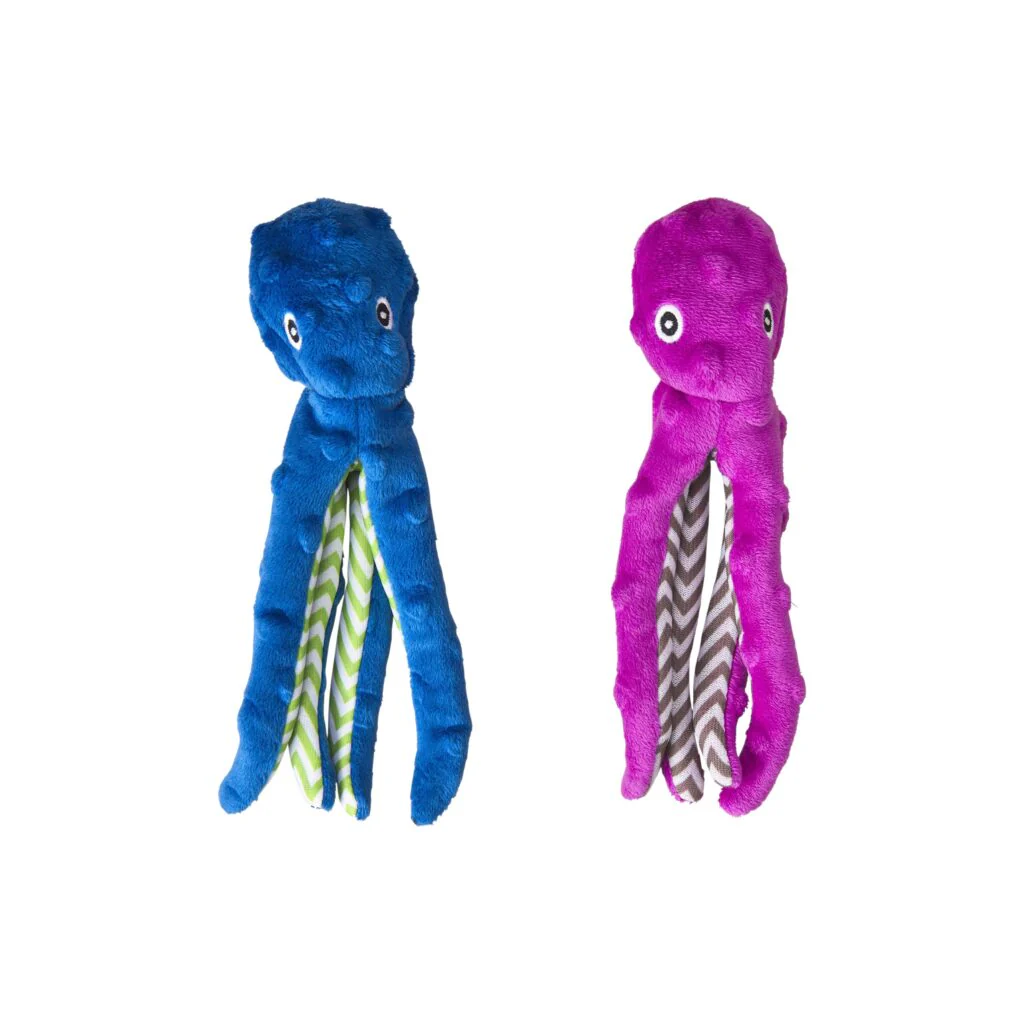 Spot Ethical Pet Dog Toy Lil Spots Octopus 8In 2Pk - Image 1