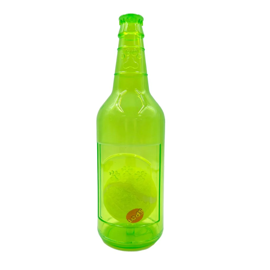 Spot Ethical Pet Dog Toy Ball In A Bottle Beer Assorted - Image 1