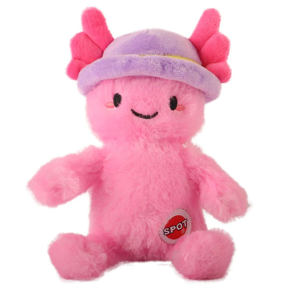 Spot Ethical Pet Dog Toy Axolotl With Hat Assorted 6In - Image 1