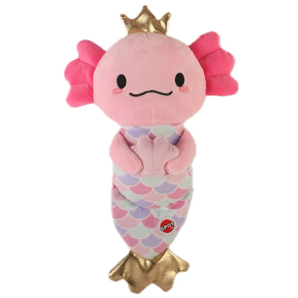 Spot Ethical Pet Dog Toy Axolotl Mermaid 10In - Image 1