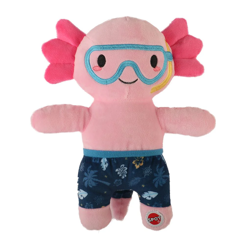 Spot Ethical Pet Dog Toy Axolotl In Swimwear 10In - Image 1