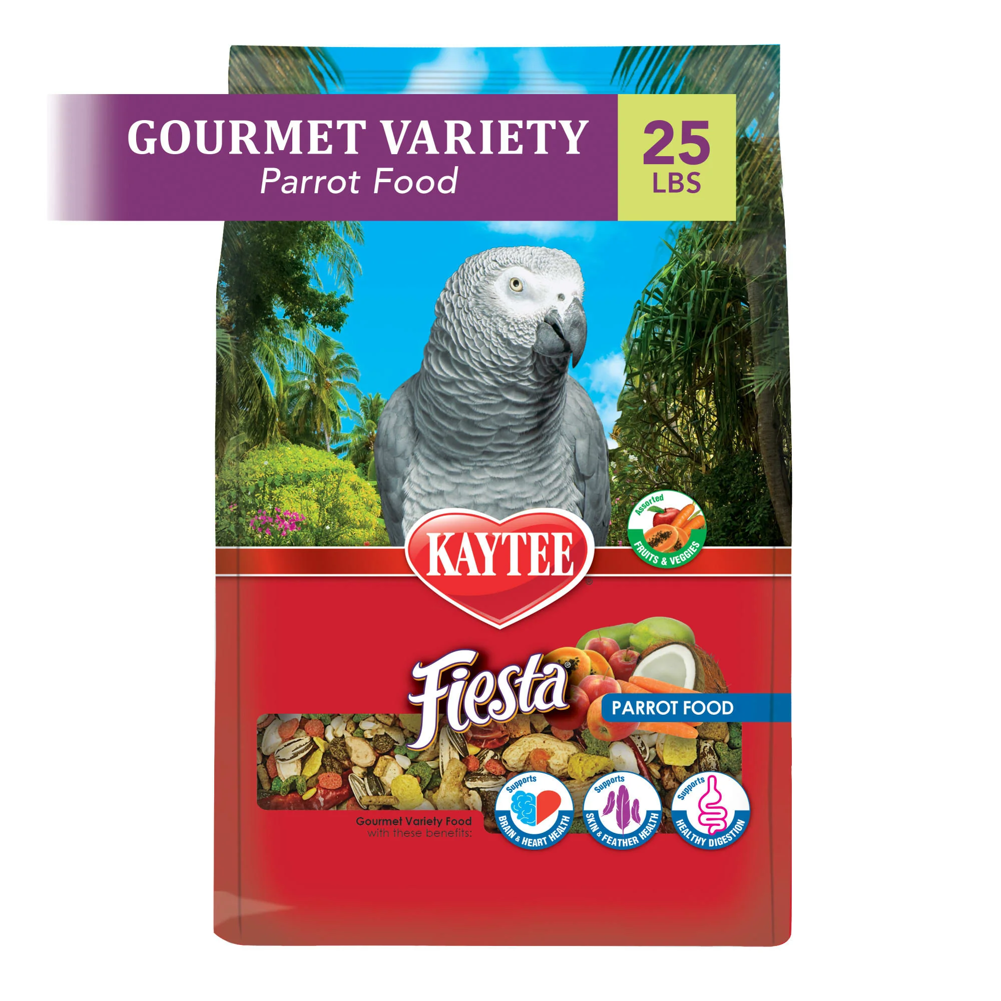 Kaytee Fiesta Parrot Food  4.5 lb - Image 1