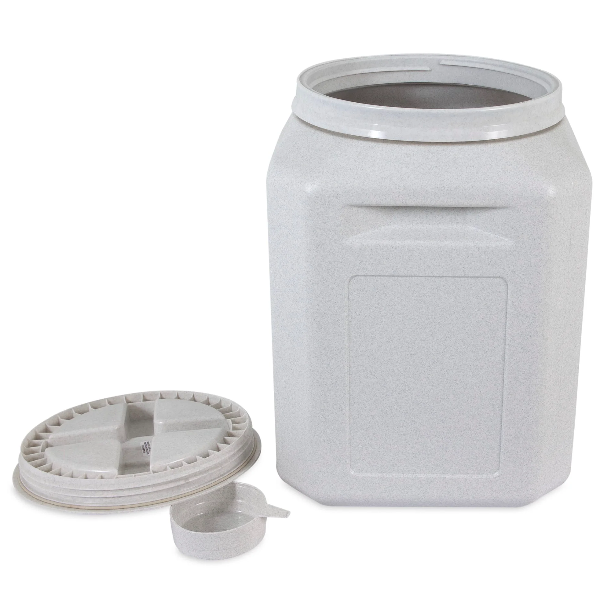 Gamma2 Vittles Vault Outback Pet Food Storage Container  Grey  50Lb - Image 1