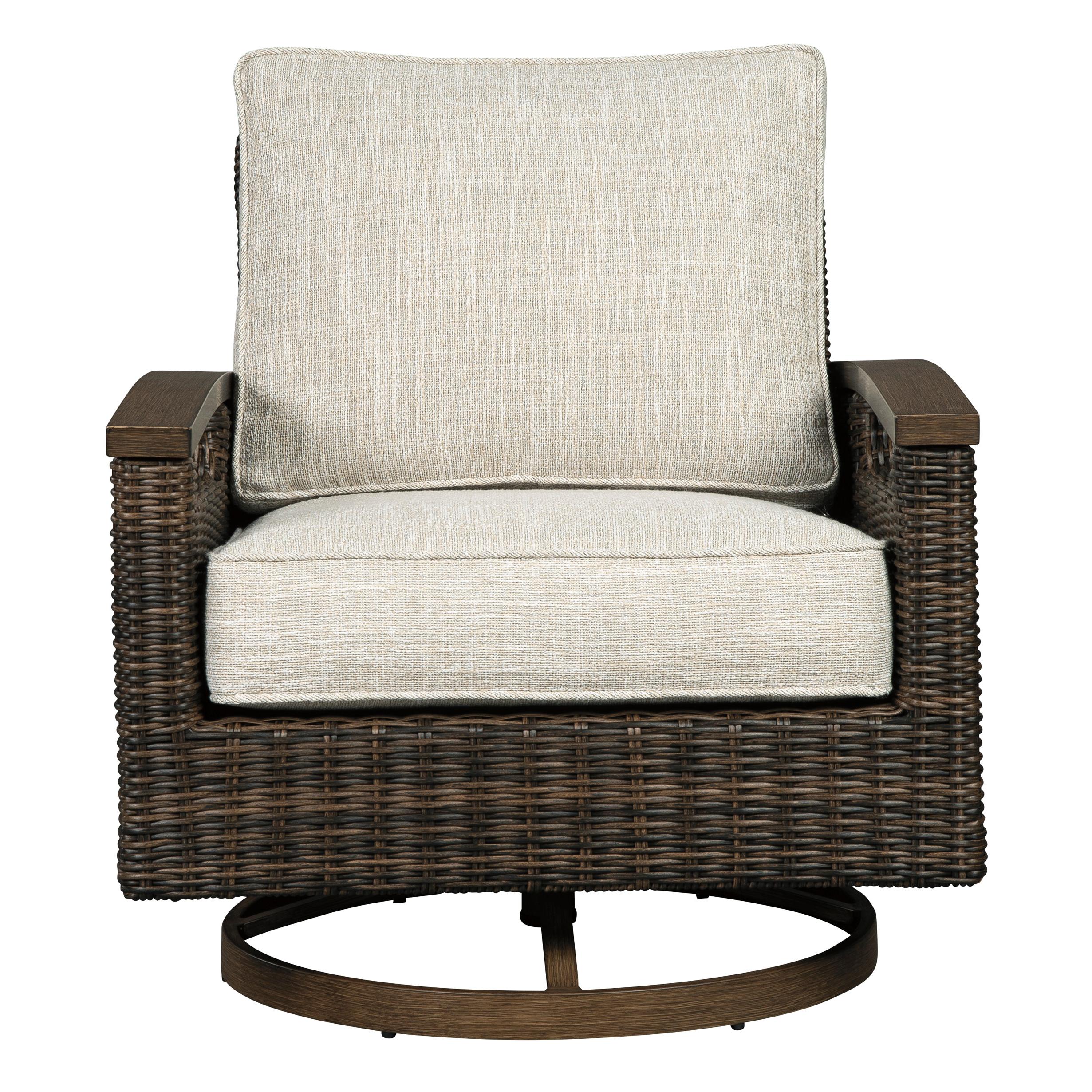 Signature Design by Ashley Paradise Trail P750-821 Swivel Lounge Chair - Image 2