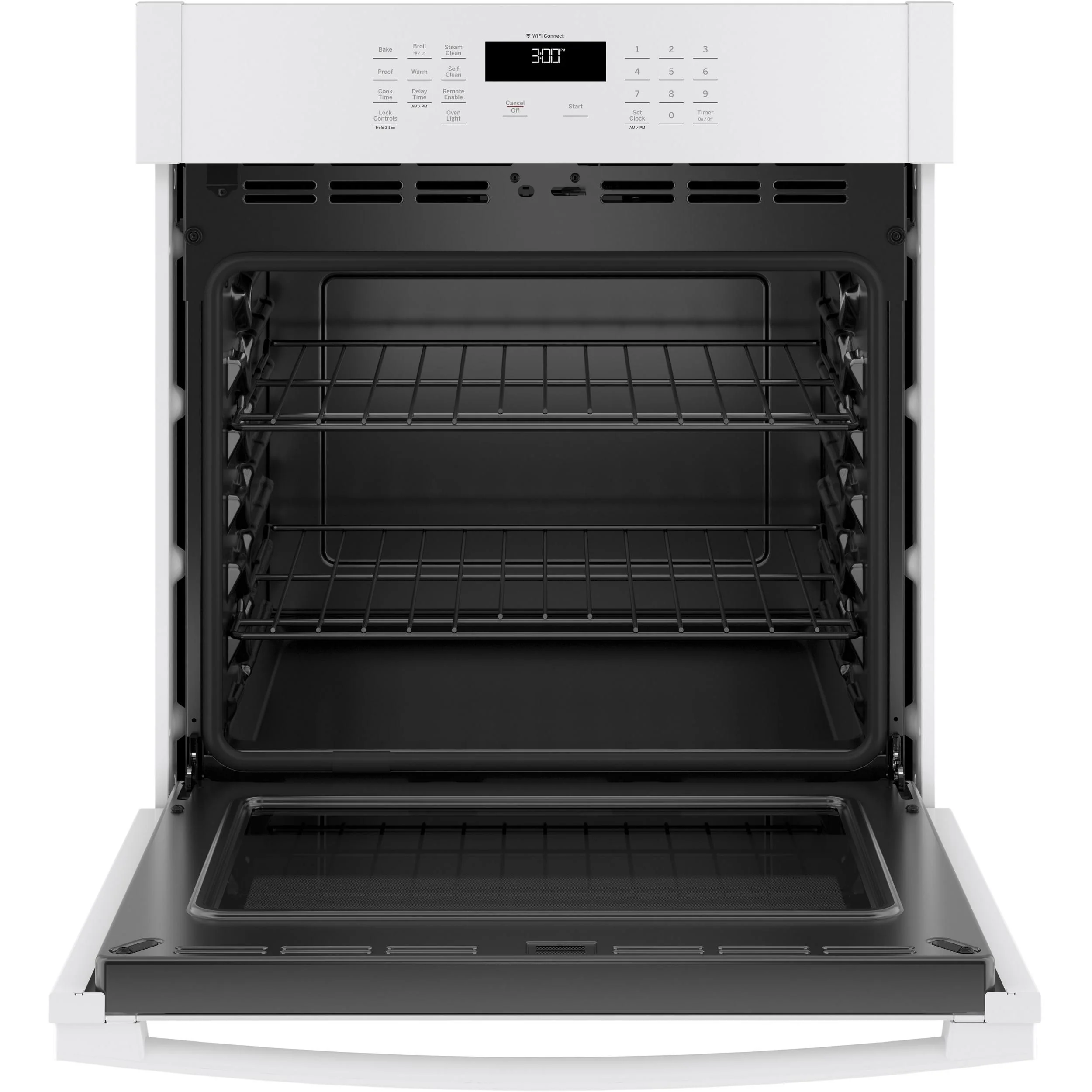 GE 27-inch, 4.3 cu. ft. Built-in Single Wall Oven JKS3000DNWW - Image 2