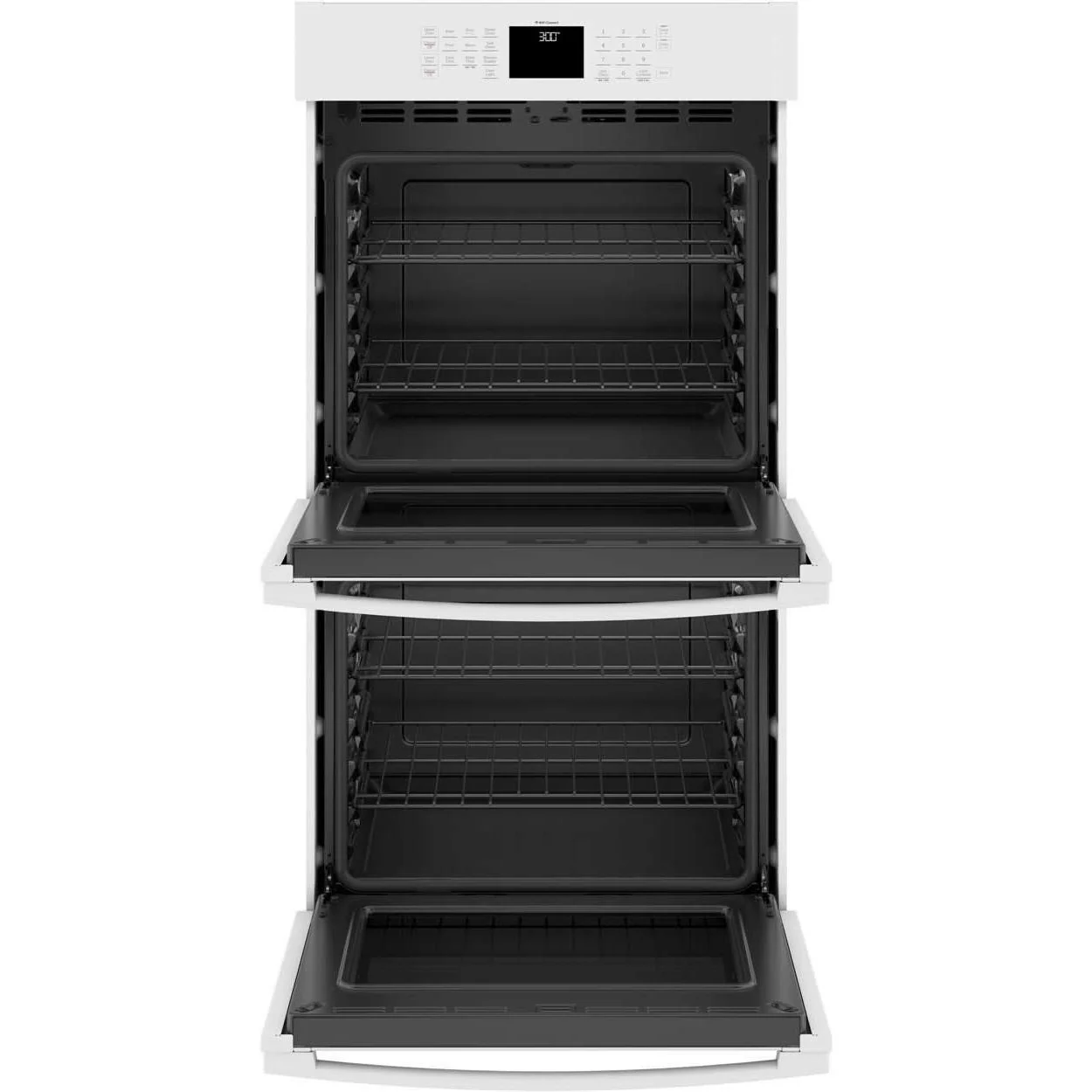 GE 27-inch, 8.6 cu.ft. Built-in Double Wall Oven with Wi-Fi Connectivity JKD3000DNWW - Image 2