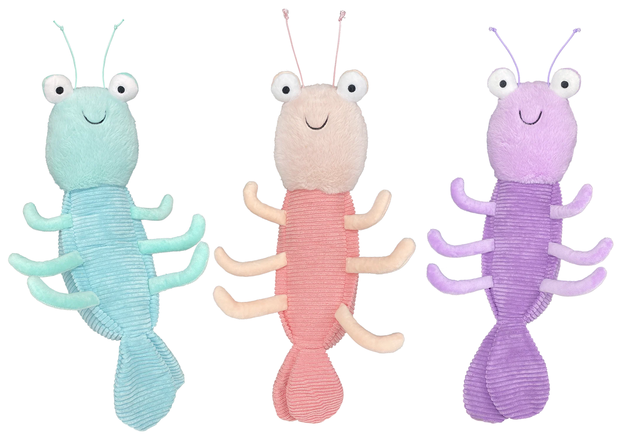 Multipet Plush Dog Toy Margaritaville Jumbo Shrimp 20in - Image 1