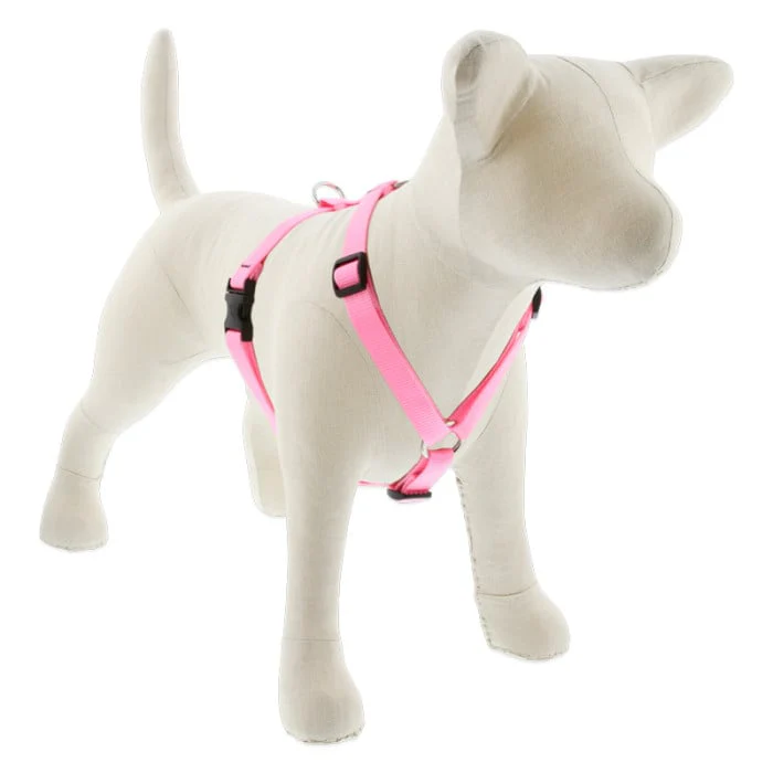 Lupine Pet Dog 3/4 In 20-32 In Roman Harness Basics Pink - Image 1