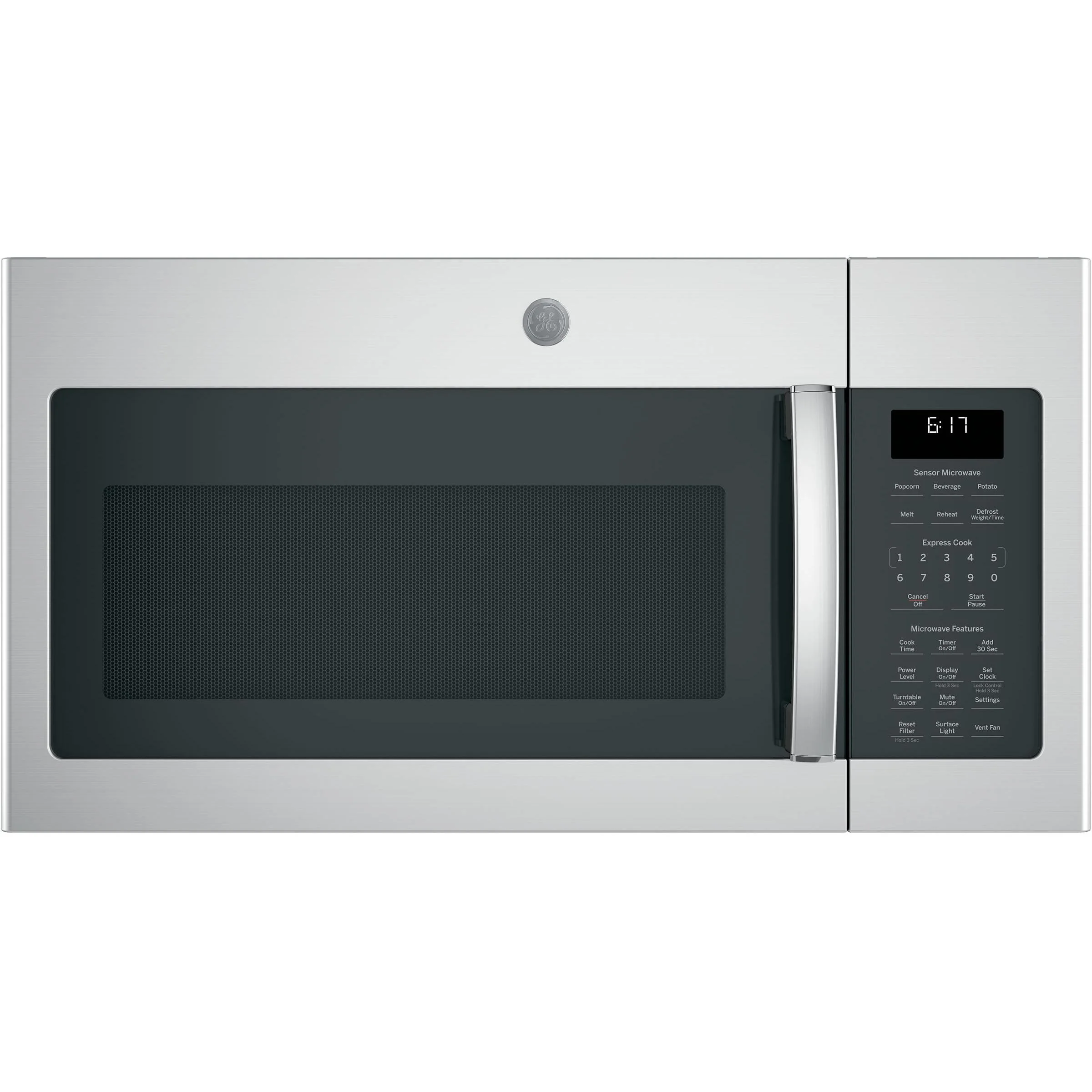 GE 30-inch, 1.7 cu.ft. Over-the-Range Microwave Oven with Sensor Cooking JVM6175YKFS - Image 1