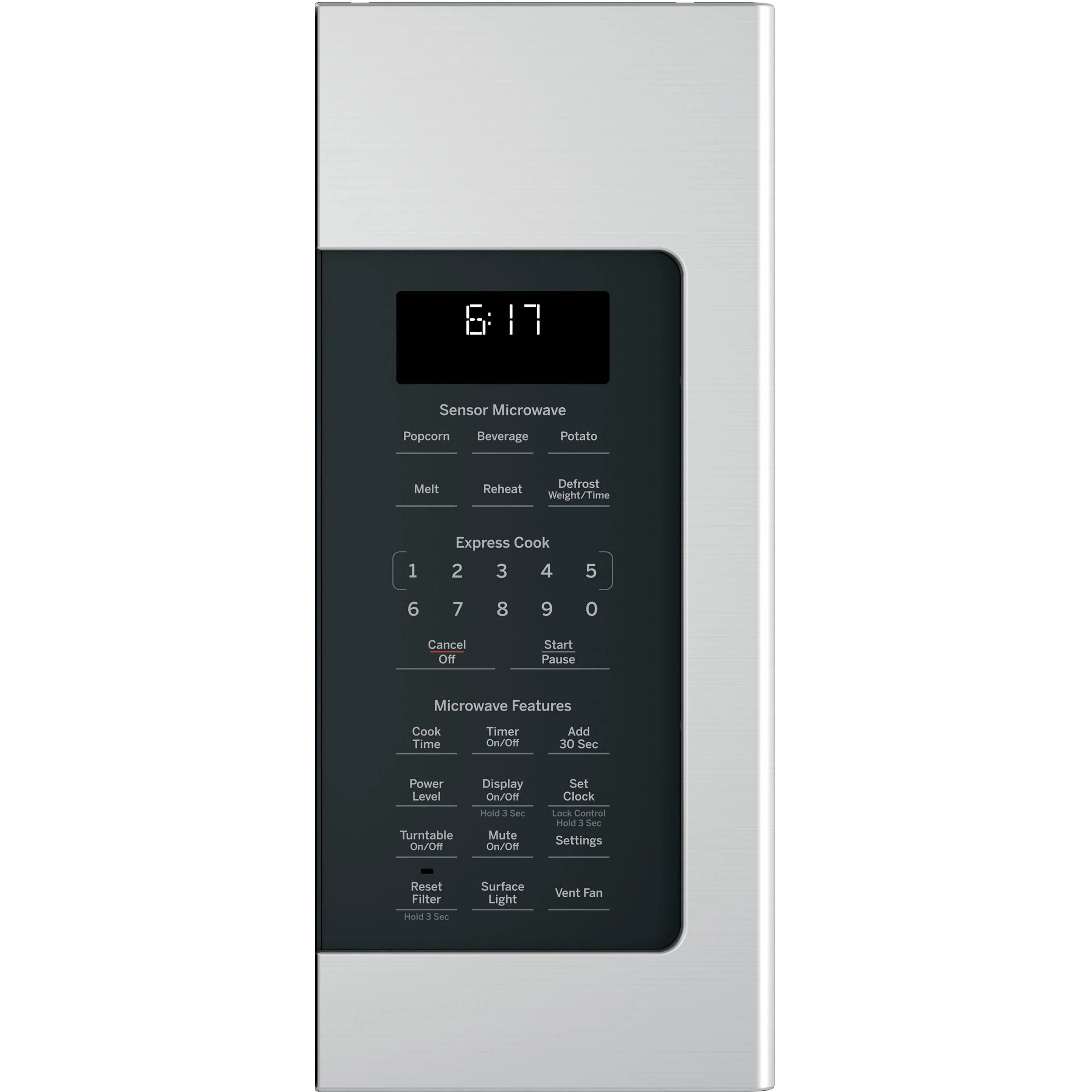 GE 30-inch, 1.7 cu.ft. Over-the-Range Microwave Oven with Sensor Cooking JVM6175YKFS - Image 2