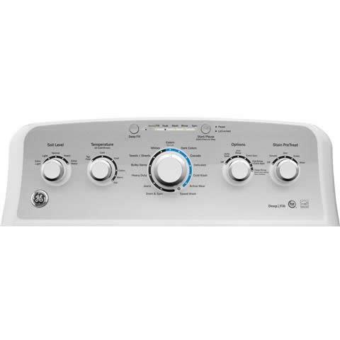 GE 4.4 cu.ft Top Loading Washer GTW490ACJWS - Image 3