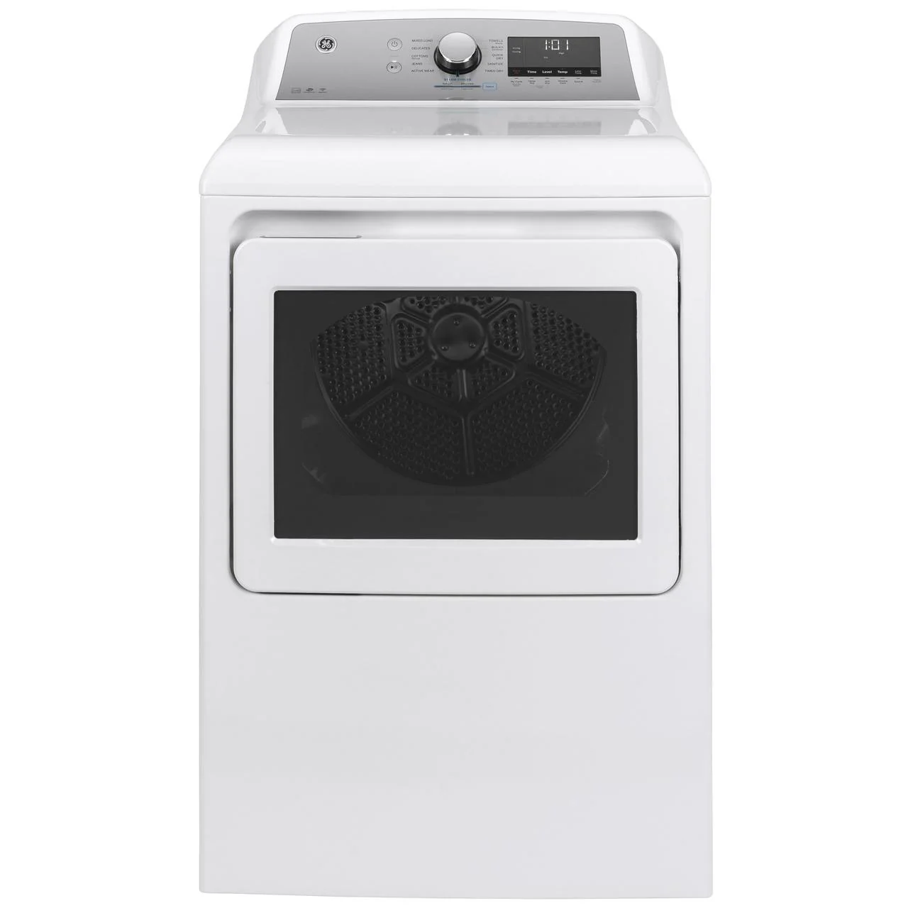 GE 7.4 cu.ft. Electric Dryer with HE Sensor Dry GTD84ECSNWS