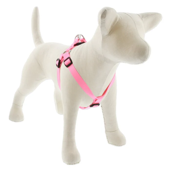 Lupine Pet Dog 3/4 In Wide 20-30 In Step  In Harness Basics Pink - Image 1