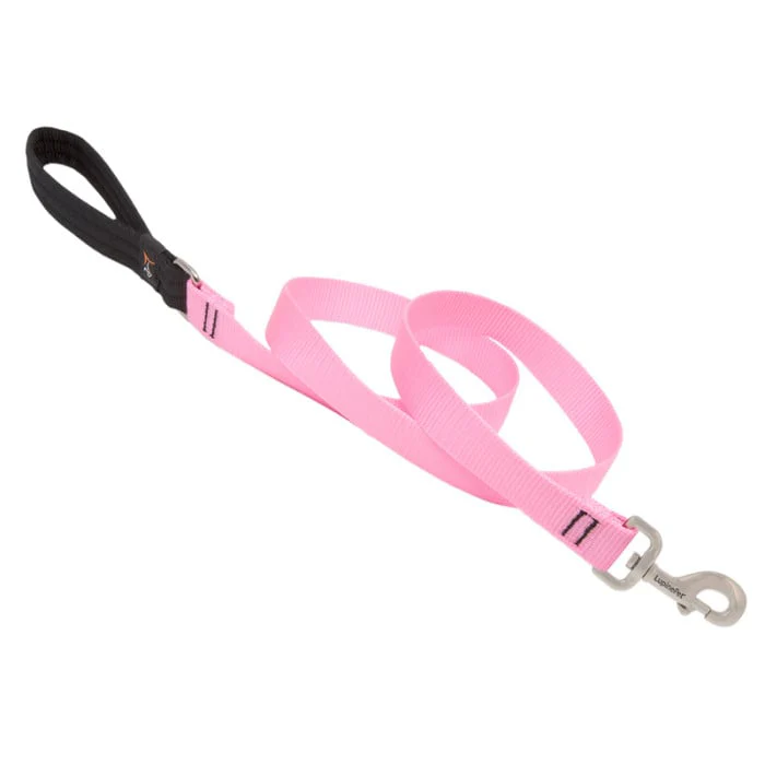 Lupine Pet Dog 6 Ft Long 1 In Leash Basics Pink - Image 1