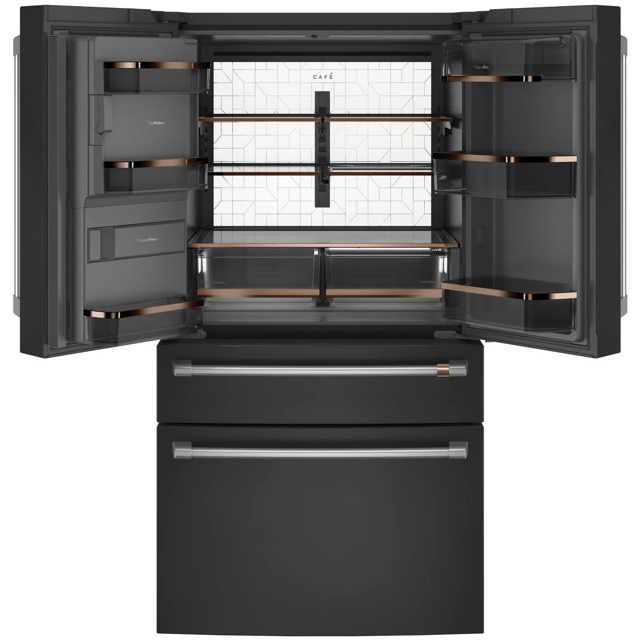 Café 36-inch 27.6 cu. ft. French 4-Door Refrigerator CVE28DP3ND1 - Image 2
