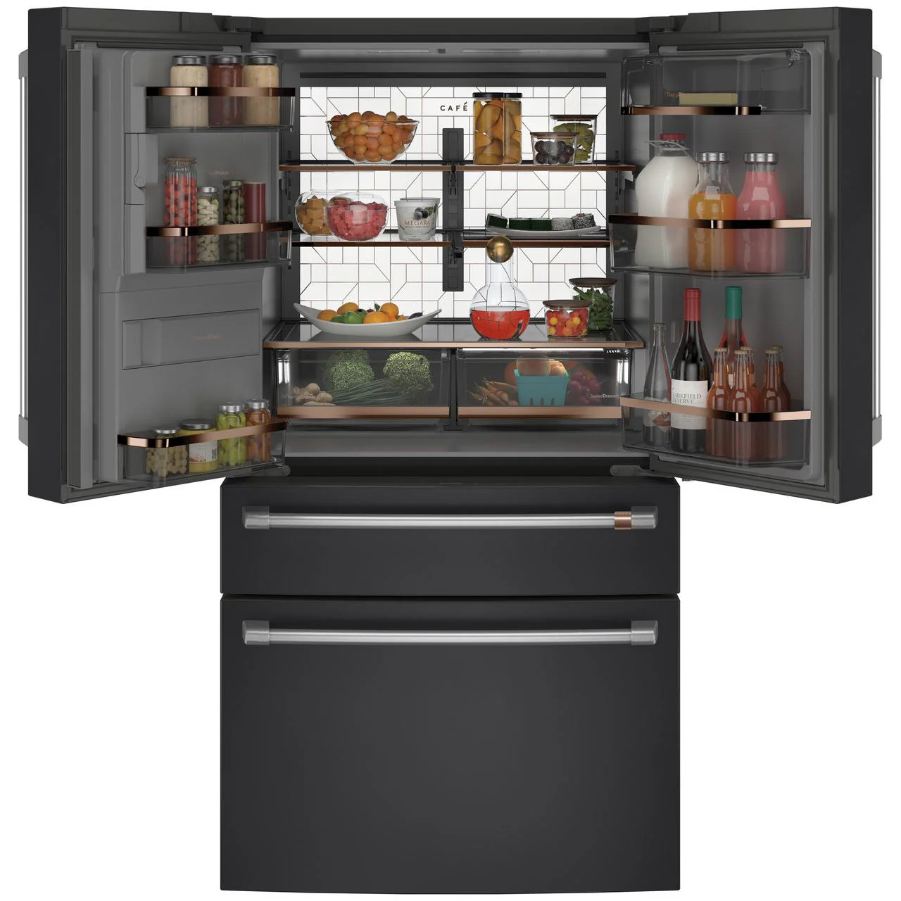 Café 36-inch 27.6 cu. ft. French 4-Door Refrigerator CVE28DP3ND1 - Image 3