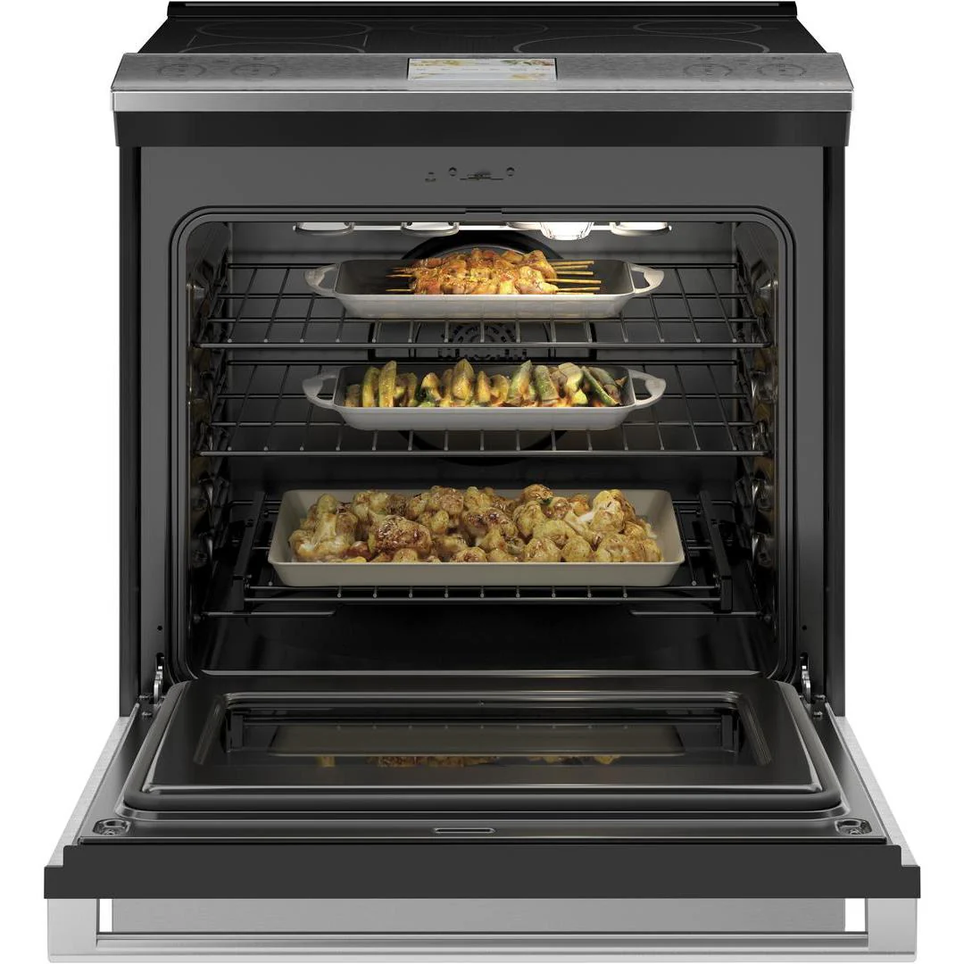 Café 30-inch Slide-in Induction Range with Storage Drawer CHS90XM2NS5 - Image 3
