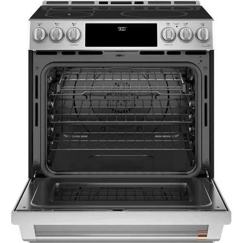 Café 30-inch Slide-in Induction Range with Warming Drawer CHS90XP2MS1 - Image 2