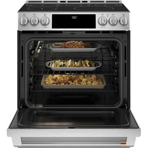 Café 30-inch Slide-in Induction Range with Warming Drawer CHS90XP2MS1 - Image 3