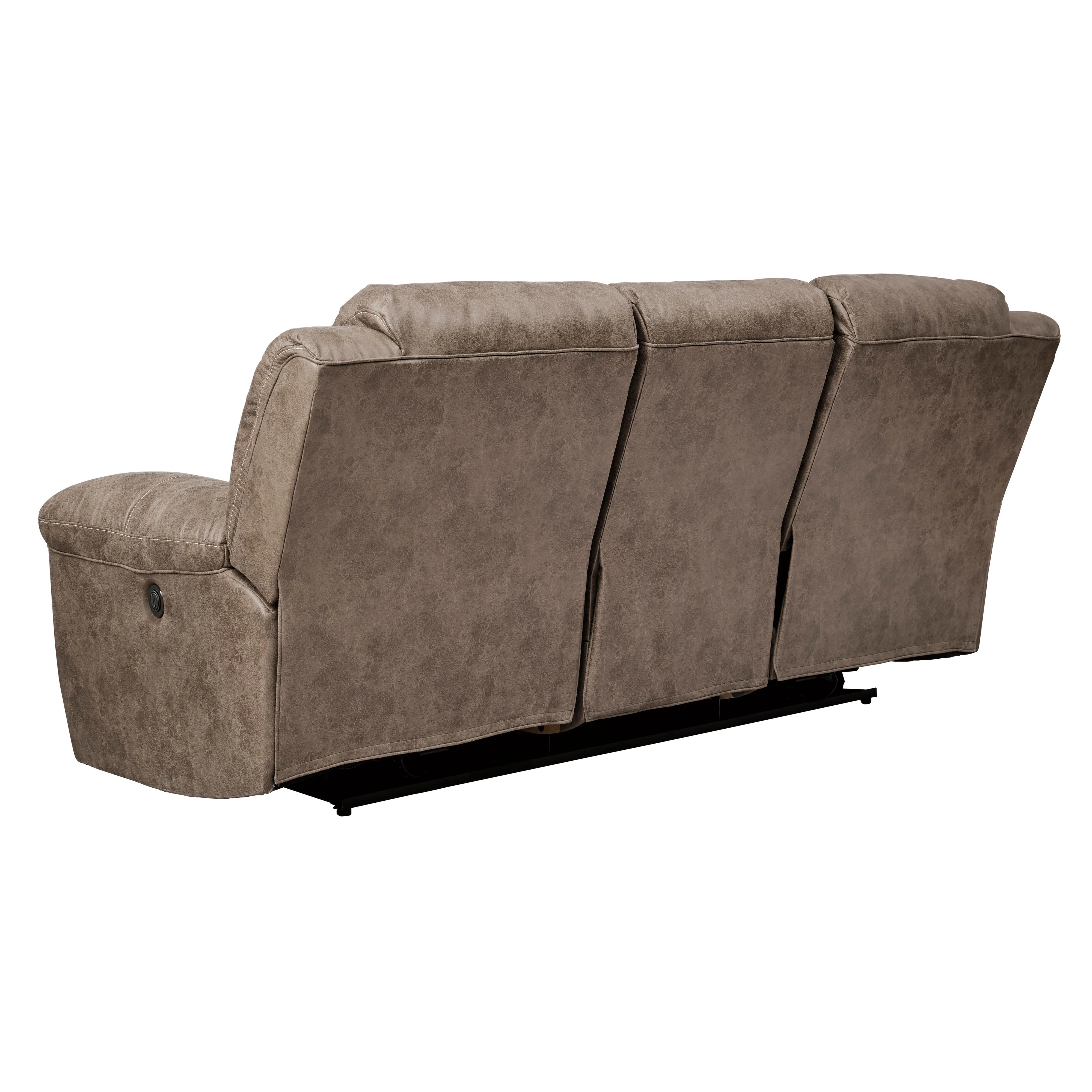 3990588 Signature Design by Ashley Stoneland Reclining Leather Look Sofa - Image 3