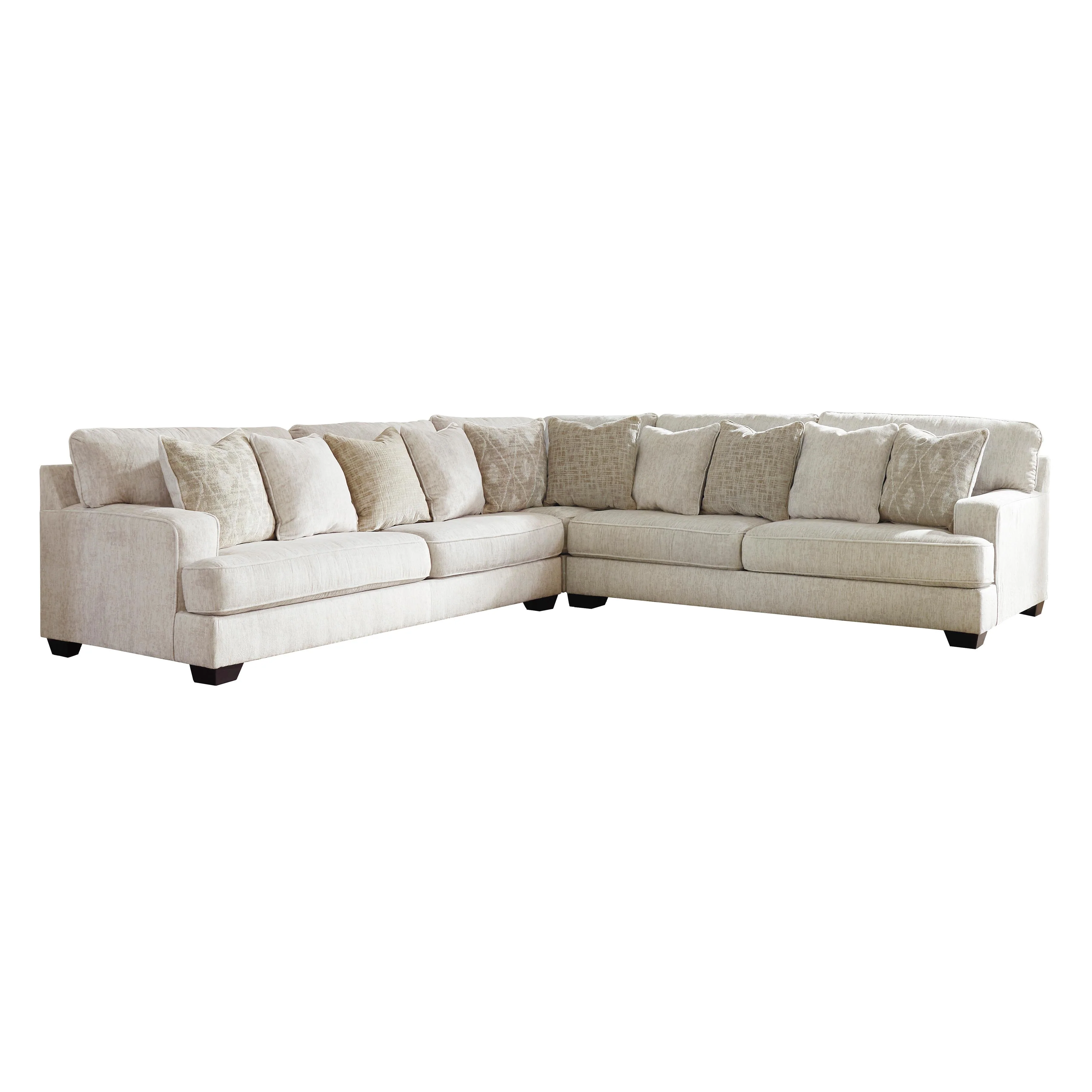 Signature Design by Ashley Rawcliffe Fabric 3 pc Sectional 1960466/1960477/1960467 - Image 1