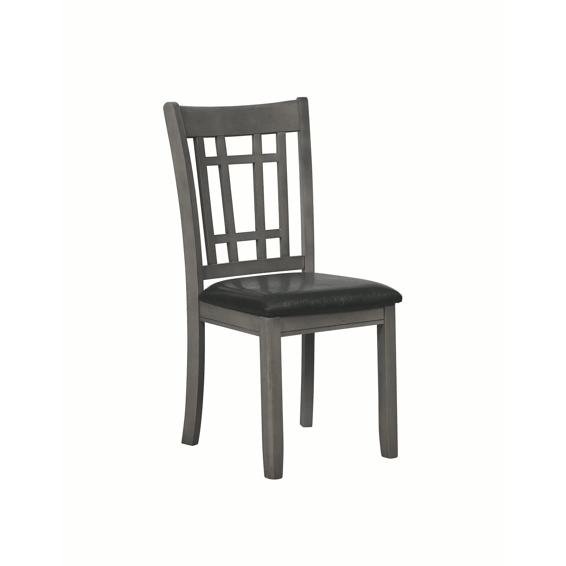 Coaster Furniture Lavon 108212 Wood Dining Side Chair – Medium Grey (Set of 2)
