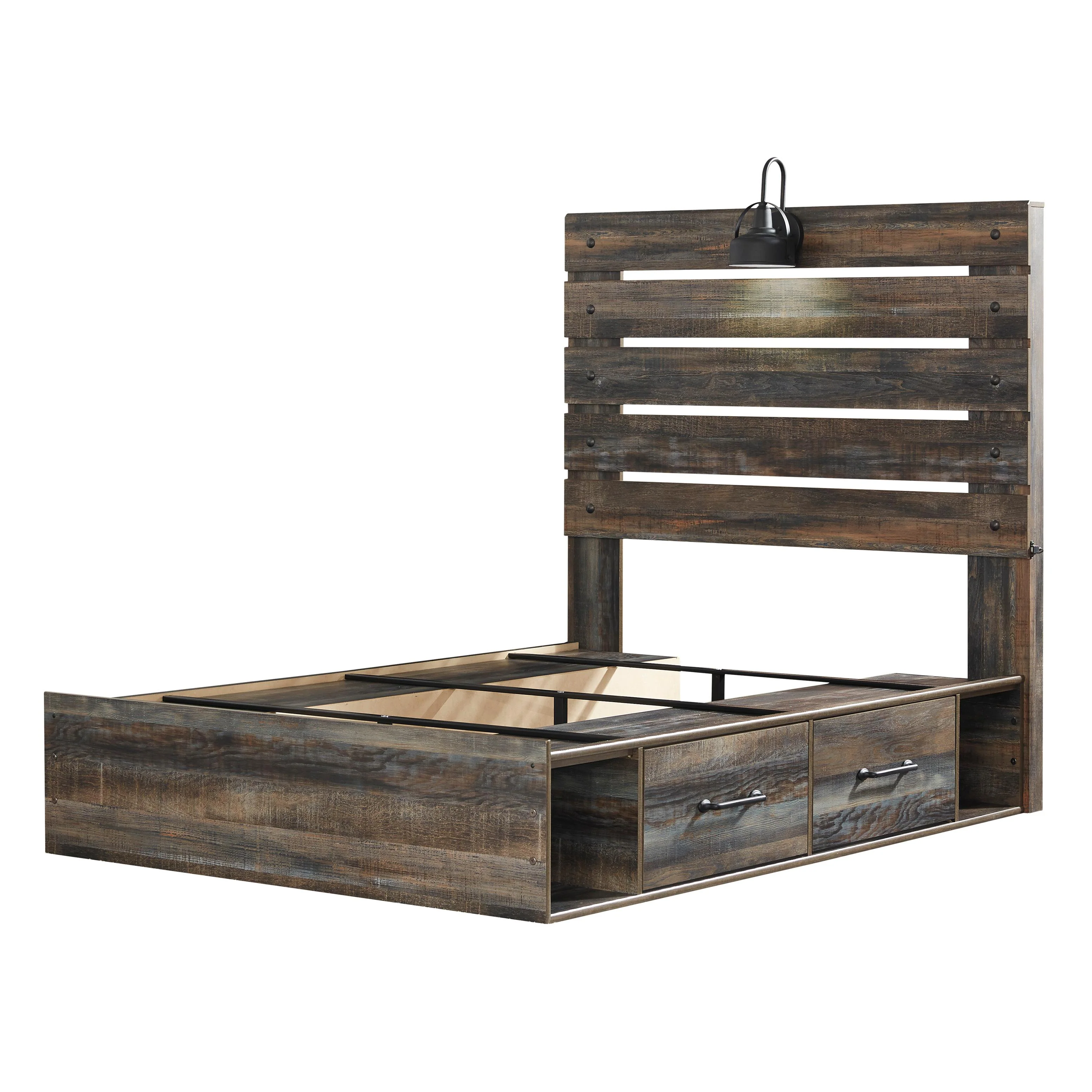 Signature Design by Ashley Drystan B211B12 Full Panel Bed with 4 Storage Drawers - Image 3