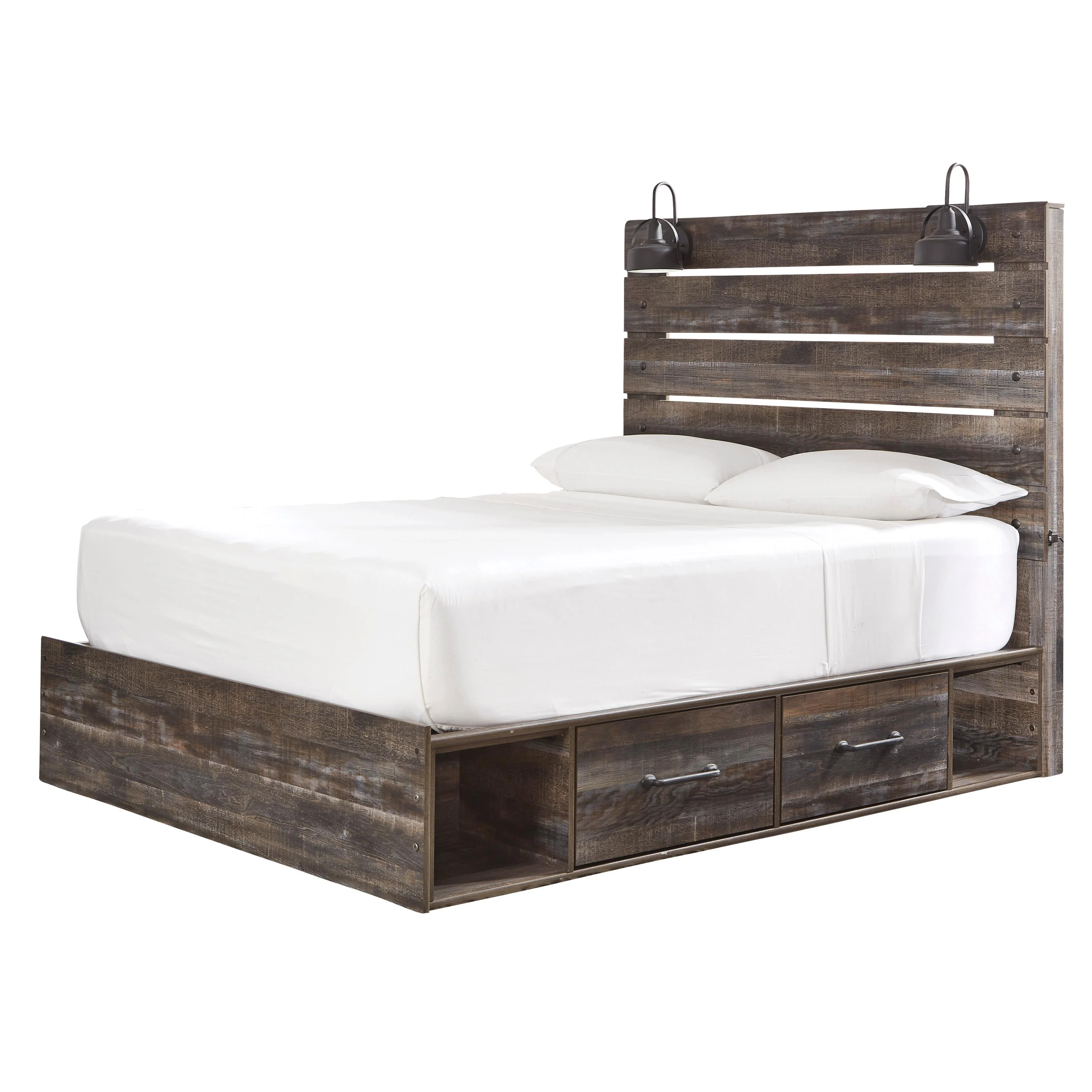 Signature Design by Ashley Drystan Queen Panel Bed with Storage B211-57/B211-54/B211-160/B100-13 - Image 1